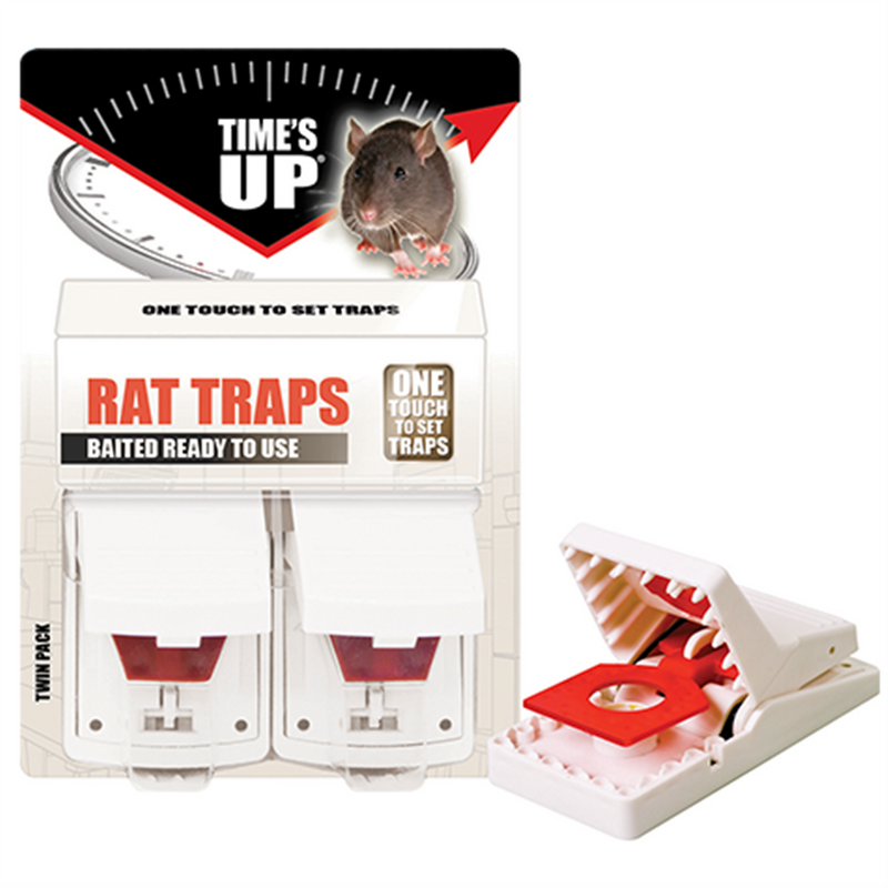 Brunnings Times Up Heavy Duty Baited Rat Trap