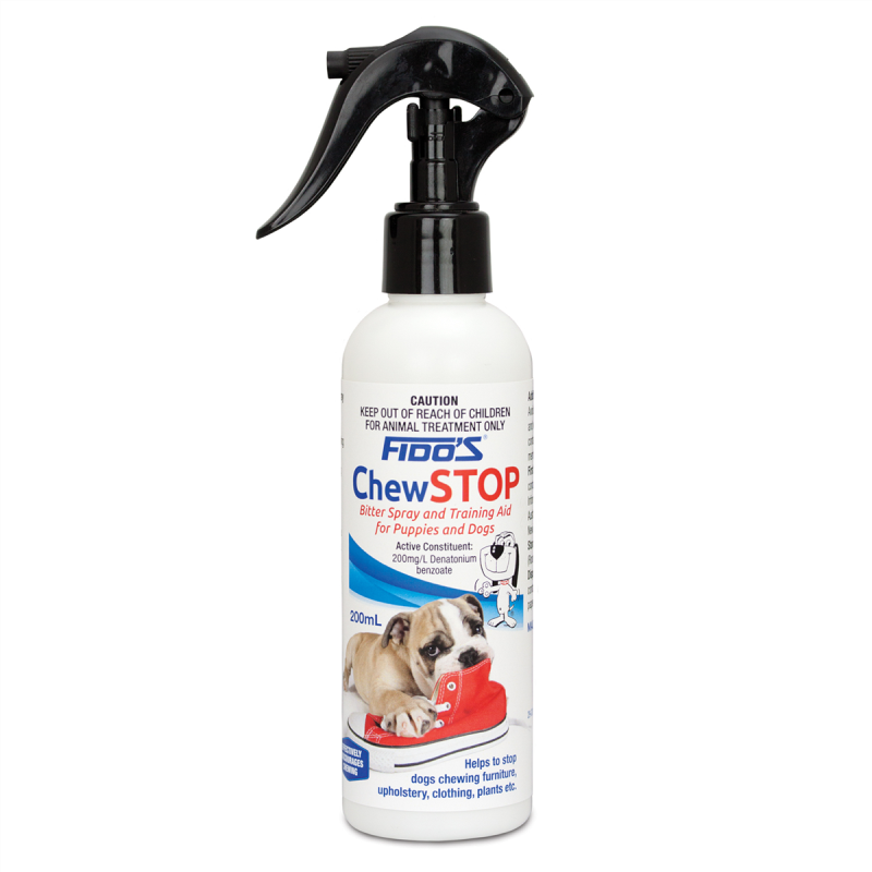 Fido's ChewSTOP Spray for Puppies and Dogs