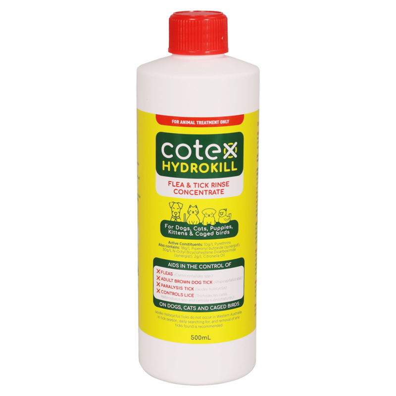 Cotex Hydrokill Flea & Tick Rinse Concentrate