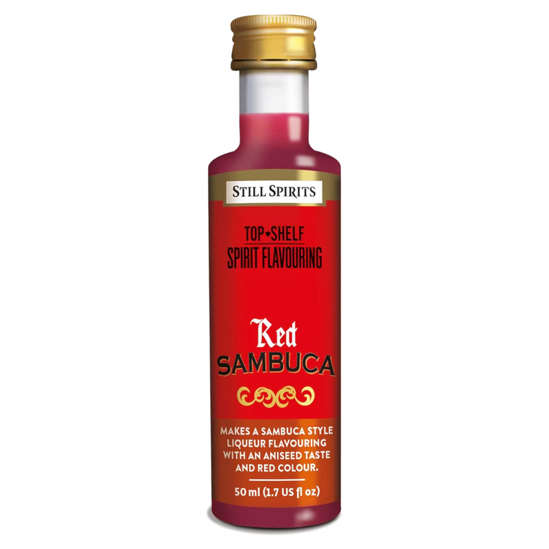 Still Spirits Top Shelf Red Sambuca Spirit Flavouring 50ml