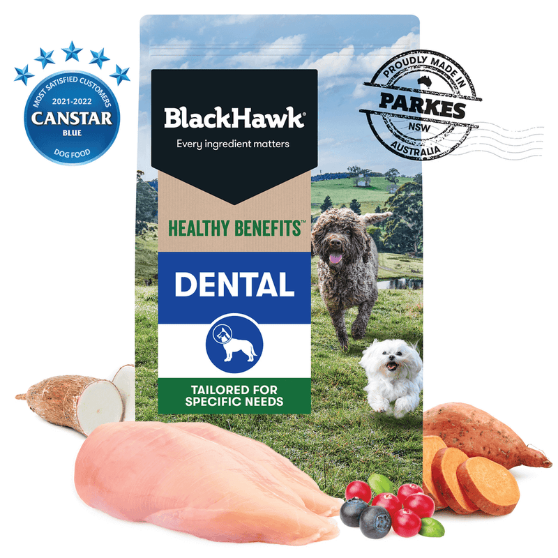 Black Hawk Healthy Benefits Dental Dog Food