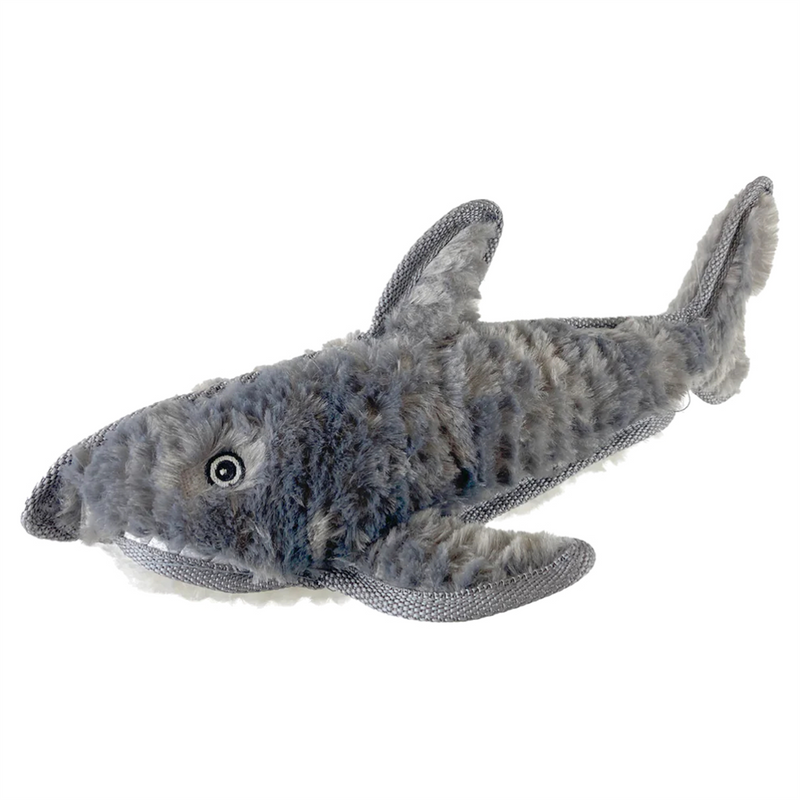 RuffPlay Plush Dog Toy Tuff Shark