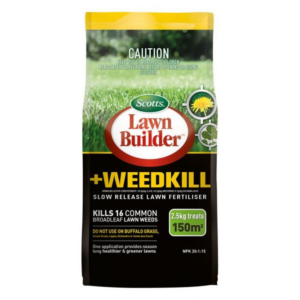 scotts broadleaf herbicide Scotts Lawn Builder and Weed Killer