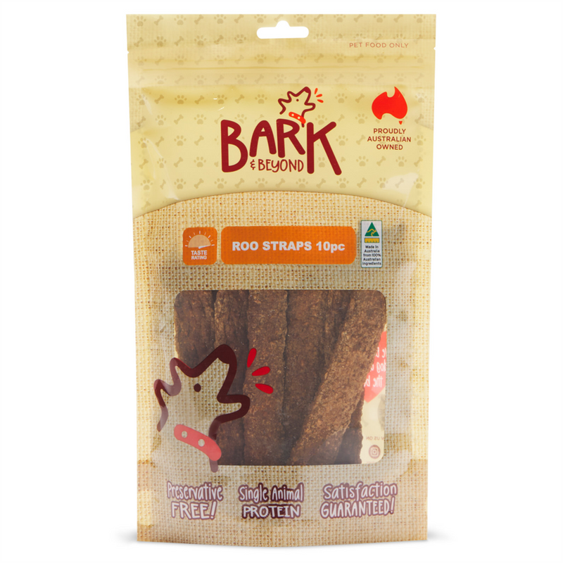 Bark & Beyond Roo Strap Dog Treats