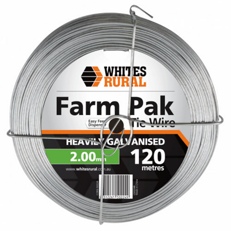 Whites Heavy Galvanised Tie Wire Farmpak