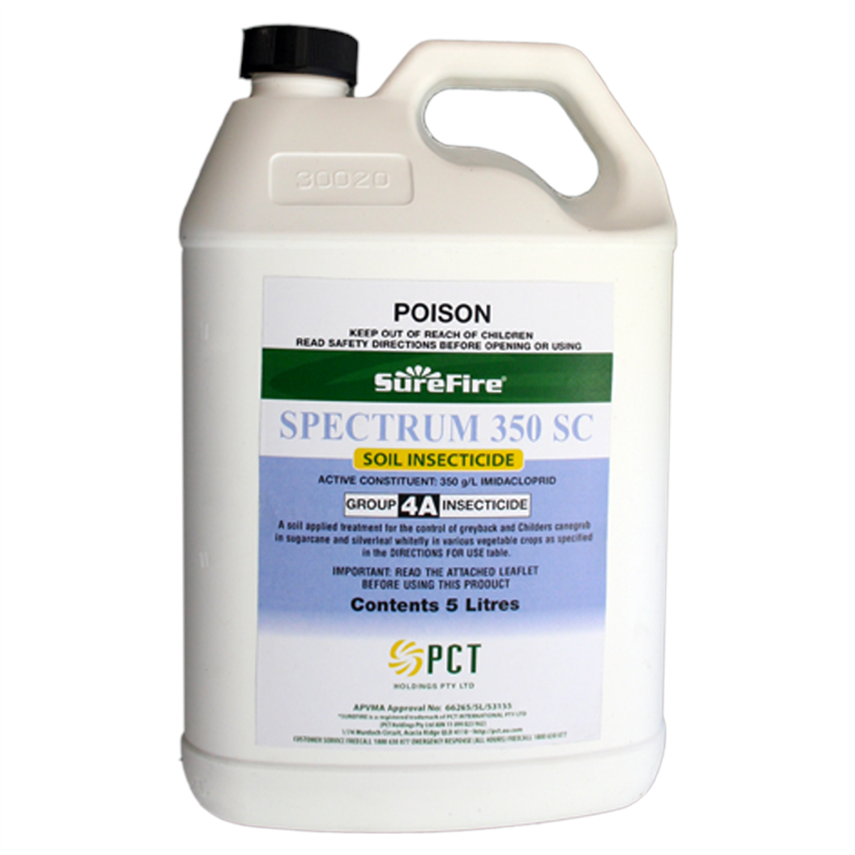 PCT Surefire Spectrum 350SC Insecticide 5L | Raymonds Warehouse