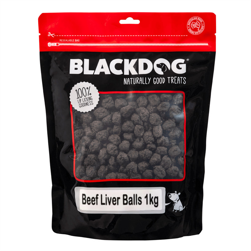 Blackdog Beef Liver Ball Dog Treats