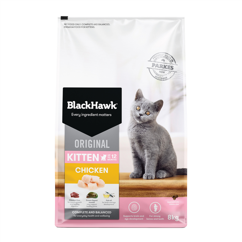 Black Hawk Chicken Kitten Food