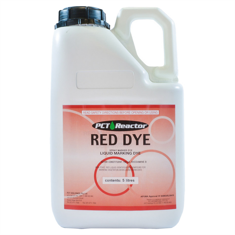 PCT Reactor Red Spray Marker Dye 5L