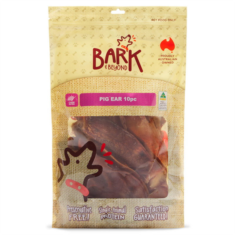 Bark & Beyond Pig Ear Dog Treats