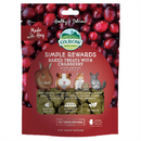 Oxbow Simple Rewards Baked Treats with Cranberry 85g