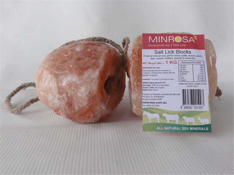 Minrosa Salt Lick For Horses
