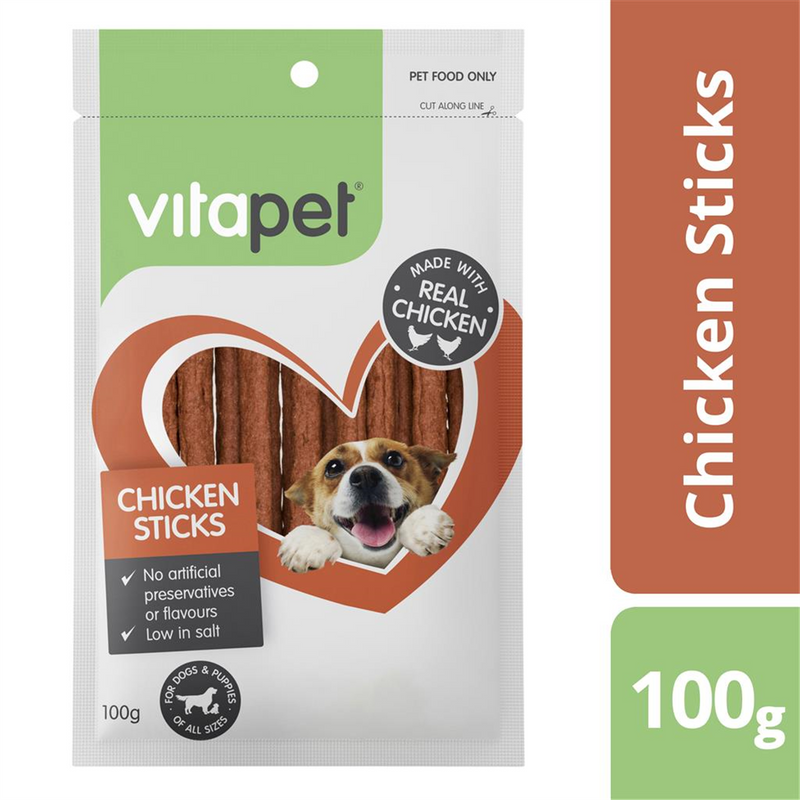 VitaPet Chicken Stick Dog Treats