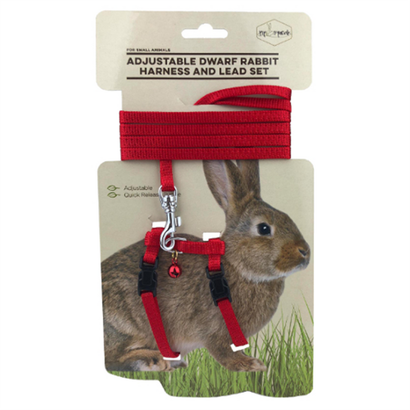 Pipsqueak Dwarf Rabbit Harness and Lead Set