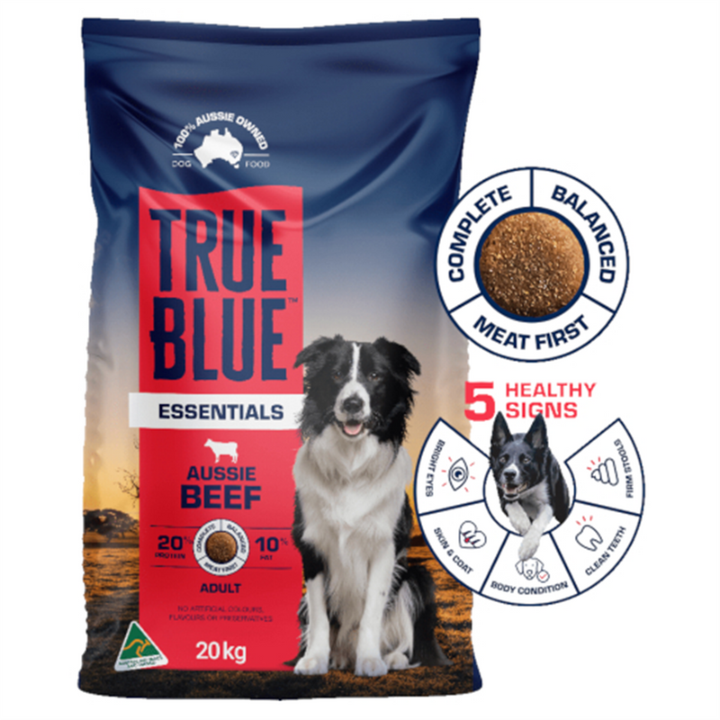 True Blue Beef Dog Food 20kg