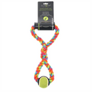 Scream Hand Tug Rope w/Tennis Ball