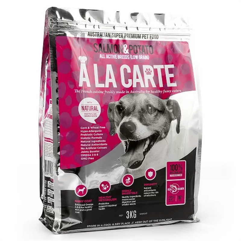 A La Carte Salmon & Potato Active Dog Food