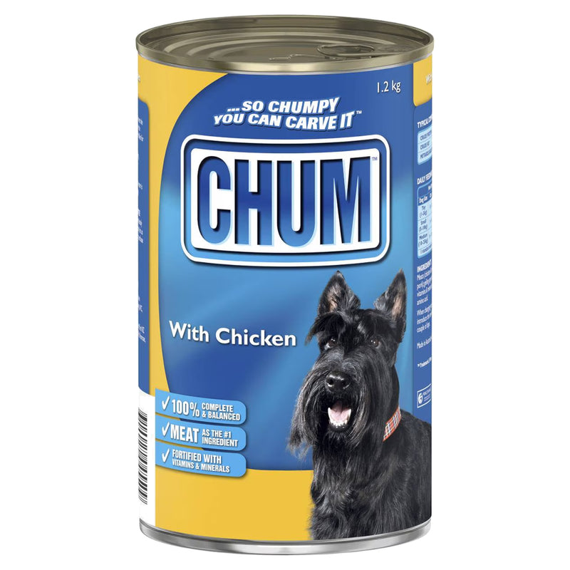 CHUM Chicken Dog Food 1.2kg 12pk