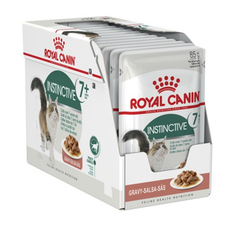 Royal Canin Instinctive 7+ Gravy Cat Food 85g