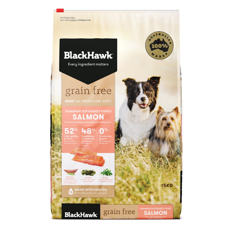 Black Hawk Grain Free Salmon Dog Food