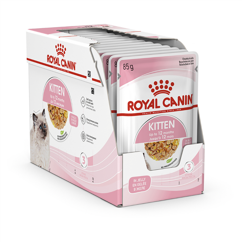 Royal Canin Jelly Kitten Food 85g
