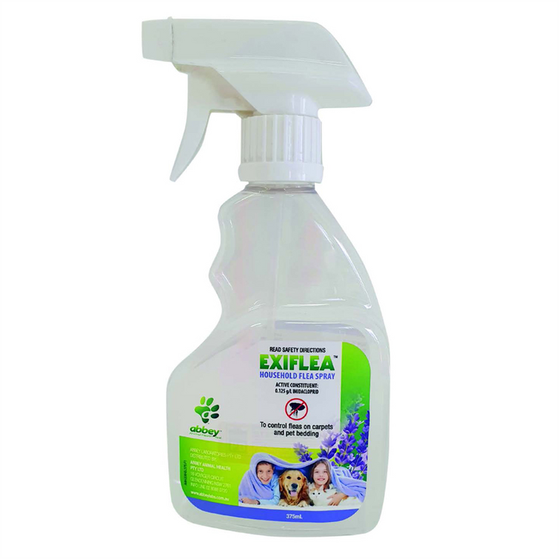 Abbey Exiflea Household Flea Spray 375ml