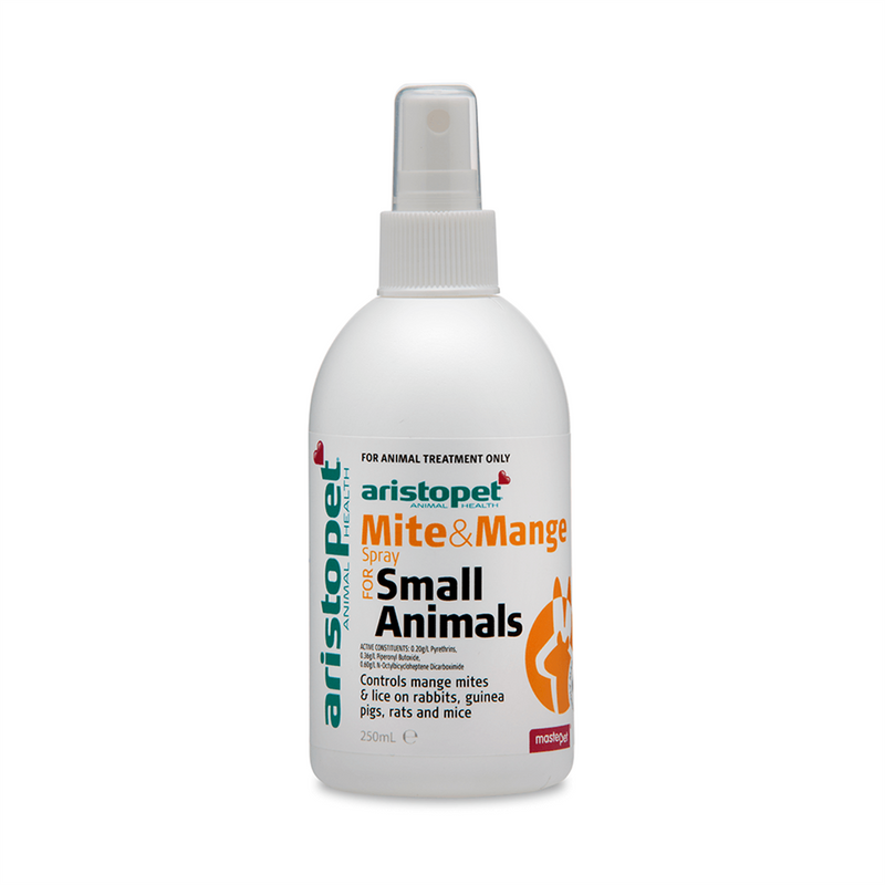 Aristopet Mite & Mange Spray for Small Pets