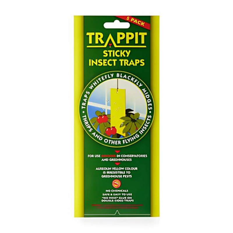 Trappit Sticky Insect Traps 5pk