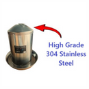 Elite Stainless Steel Poultry Drinker 13Ltr