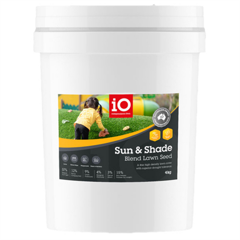 iO Sun & Shade Blend Lawn Seed