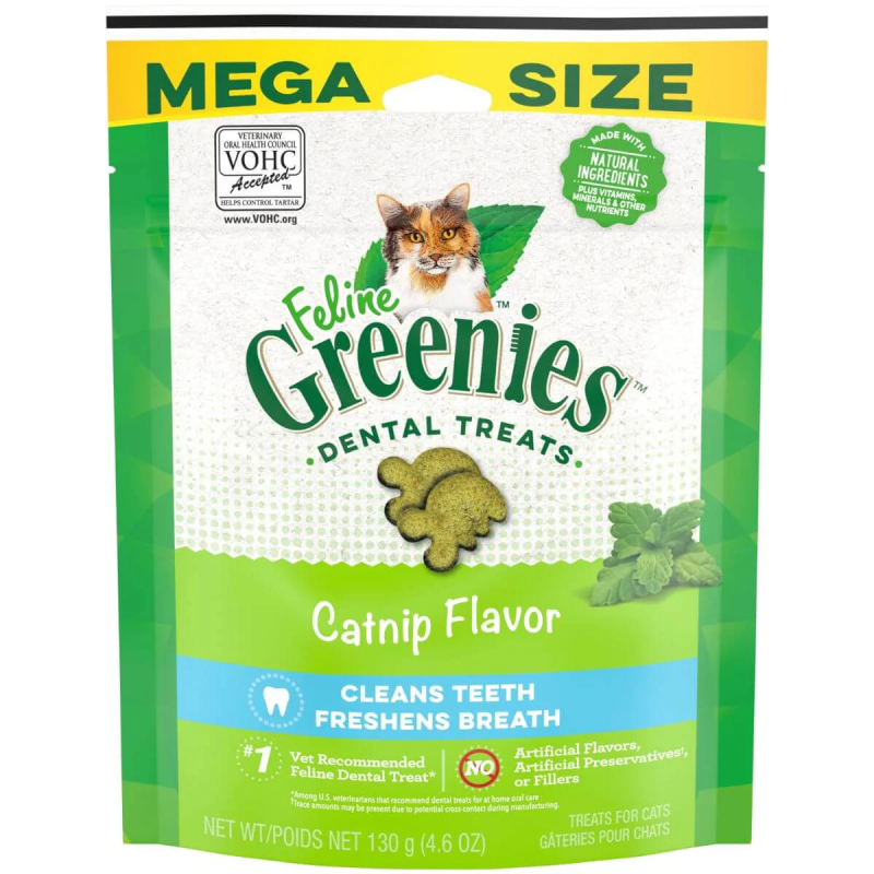 Greenies Catnip Dental Treats for Cats