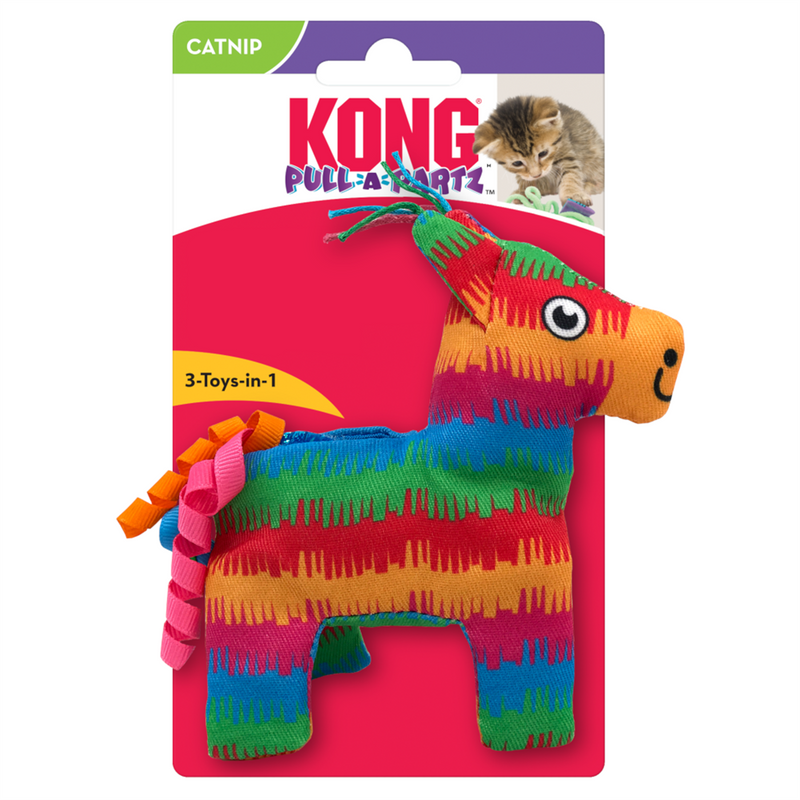 KONG Pull-A-Partz Pinata Cat Toy