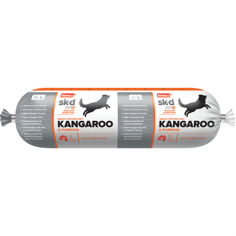 Prime100 Kangaroo & Pumpkin Roll Dog Food