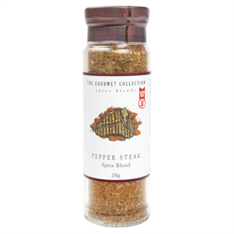 The Gourmet Collection Pepper Steak Spice Blend 130g