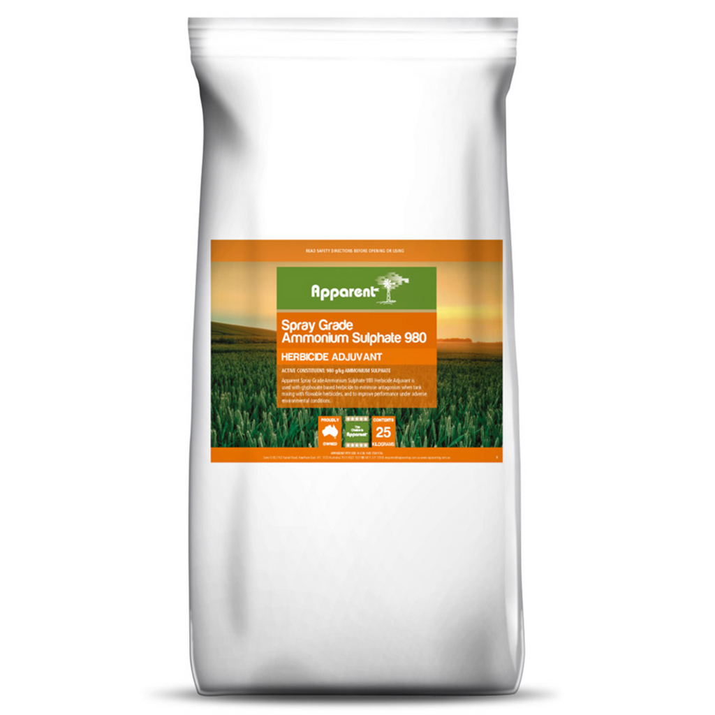 herbicide antagonism Apparent Ammonium Sulphate