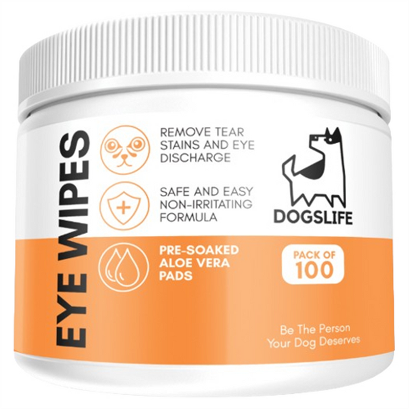 DogsLife Dog Eye Wipes 100pk