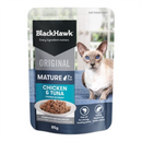 Black Hawk Mature 7+ Chicken & Tuna 85g