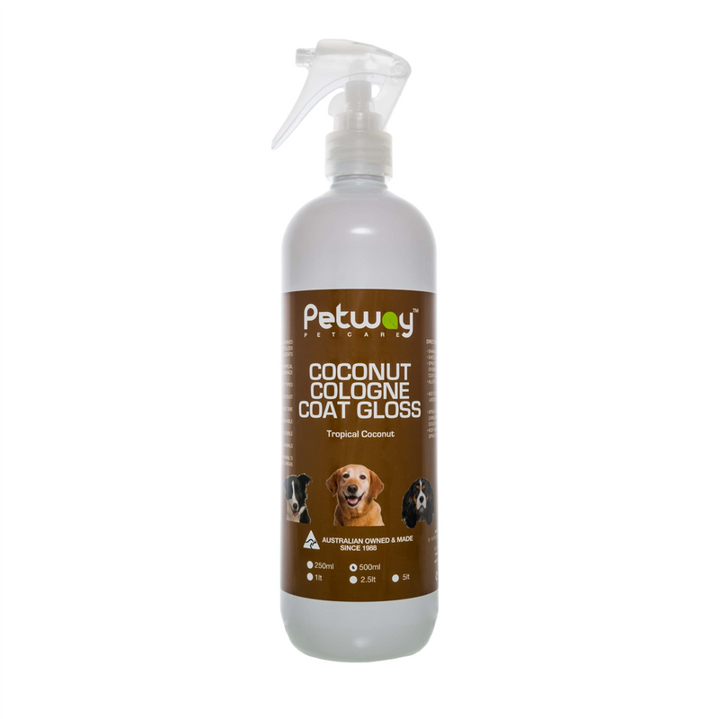 Petway Cologne Dog Coat Gloss Coconut 500ml