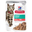 Hill's 1+ Perfect Weight Salmon Cat Food 85g