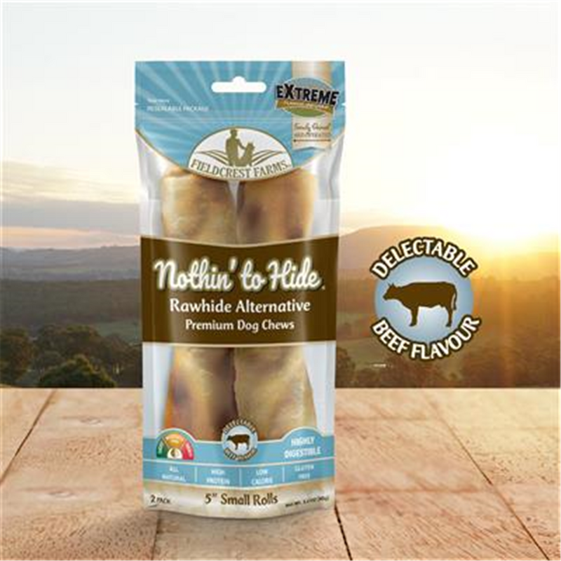 Nothin' to Hide Beef Roll Dog Treats