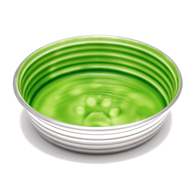 Le Bol Chartreuse Green Glazed Dog Bowl