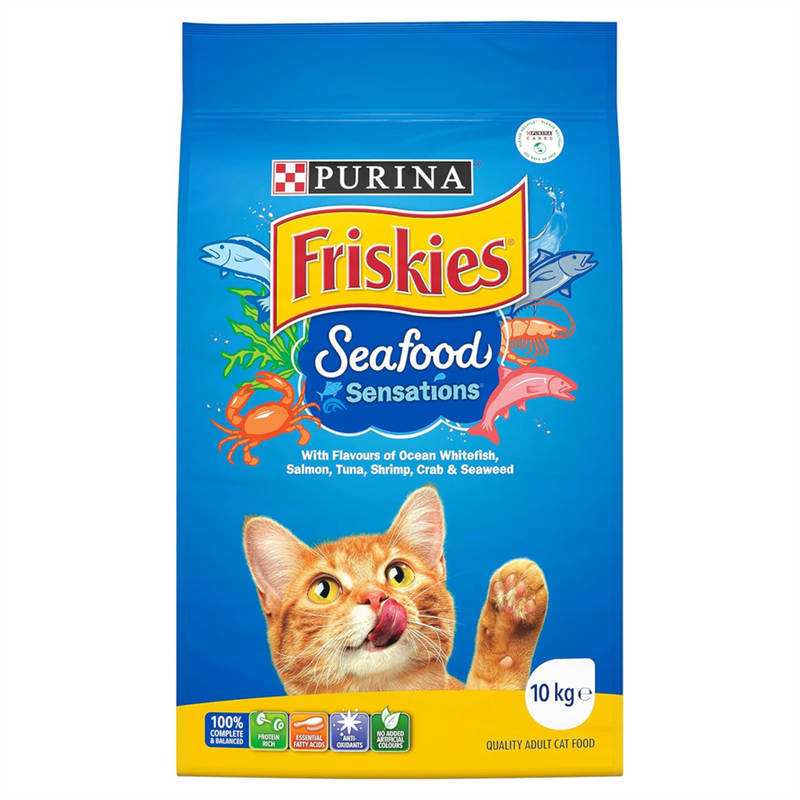 Friskies Seafood Sensations Cat Food 10kg Raymonds Warehouse