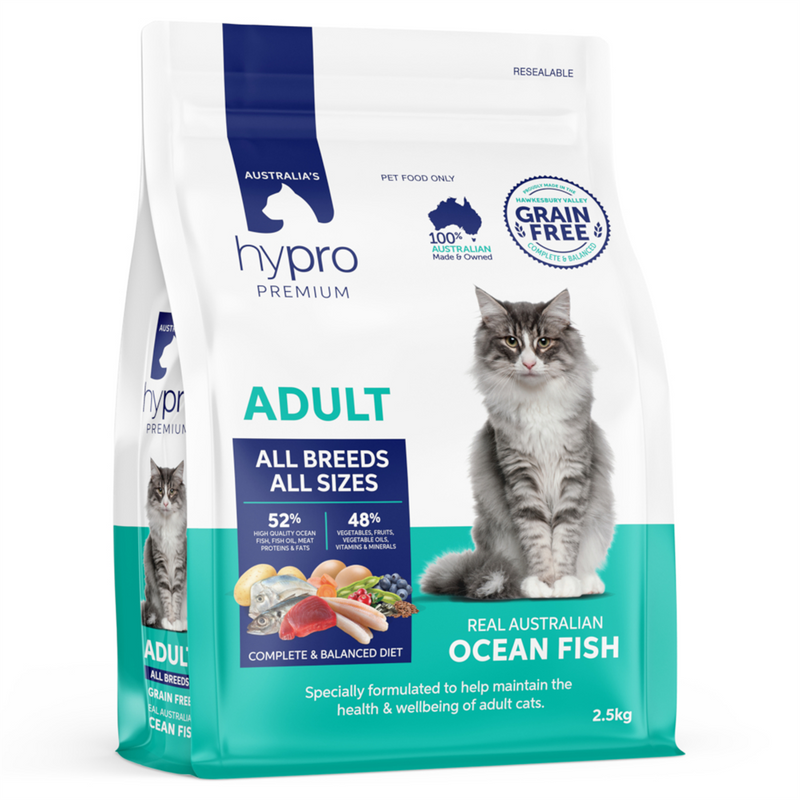 Hypro Premium Adult Grain Free Ocean Fish Cat Food