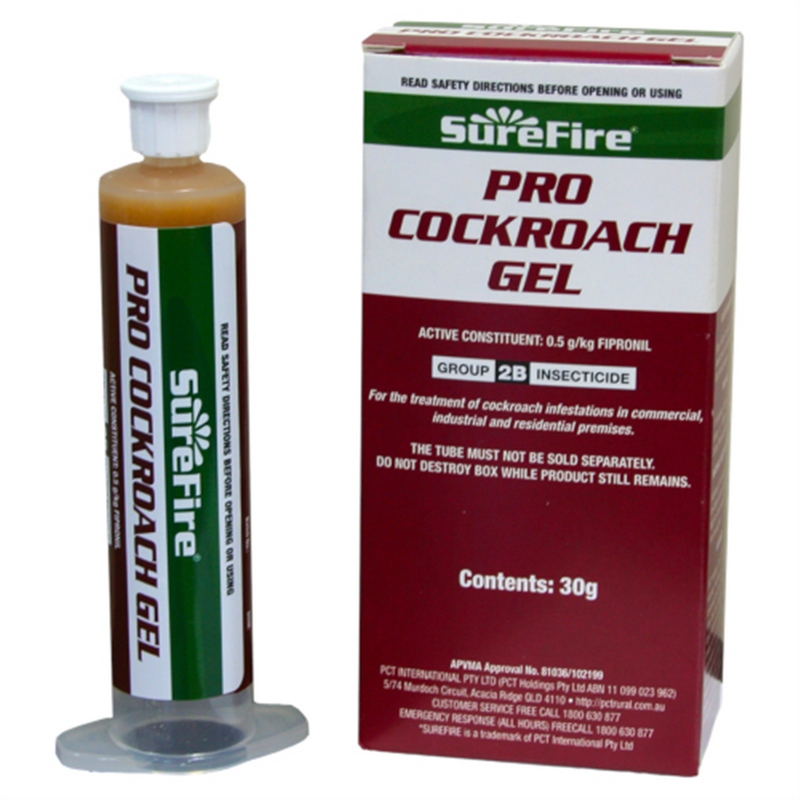 PCT SureFire Pro Cockroach Gel Insecticide 30g