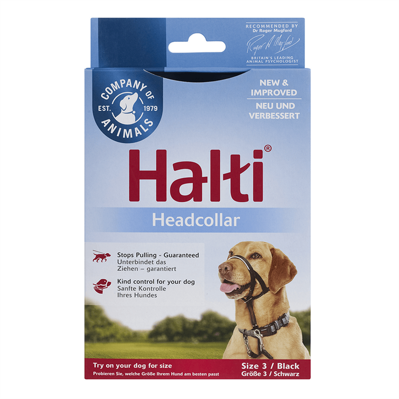 Halti Dog Headcollar Black