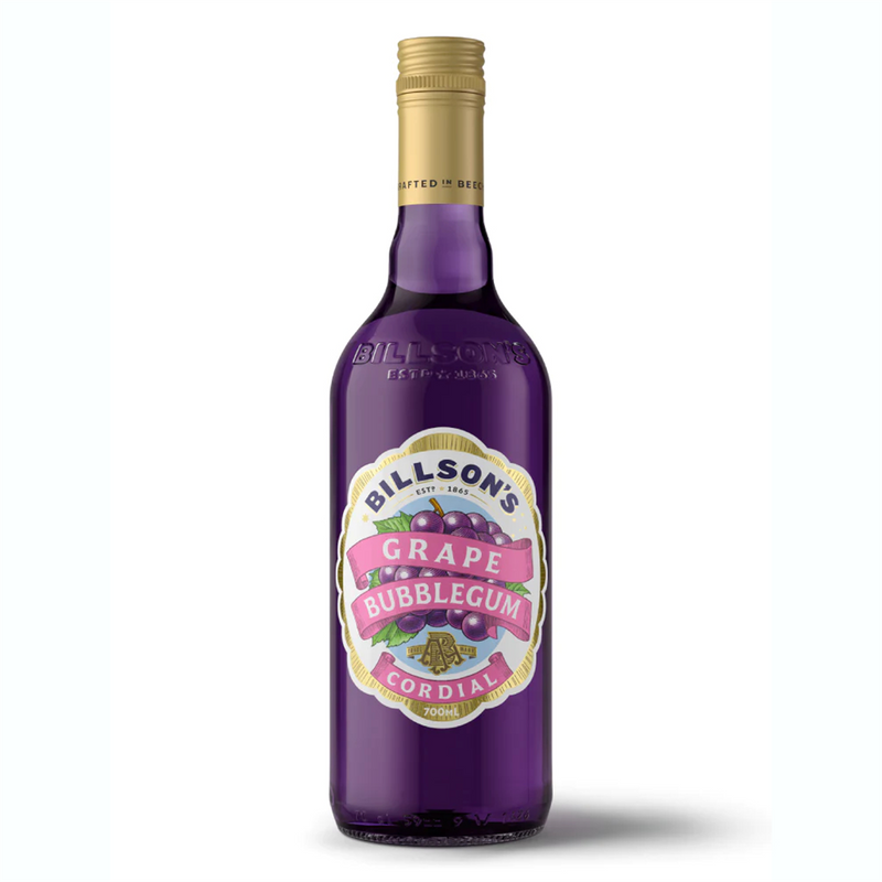 Billson's Grape Bubblegum Cordial 700ml