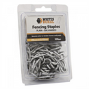 Whites Fencing Staples Plain Galvanised 25mm x 3.15mm 500g - Raymonds Warehouse