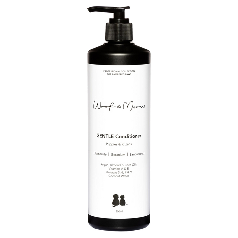 Woof & Meow GENTLE Conditioner for Puppies & Kittens