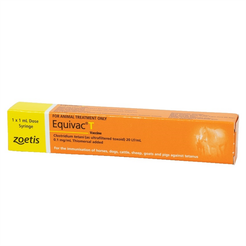 Zoetis Equivac T (Tetanus Vaccine) Syringe 1ml