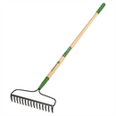 John Deere Garden Rake 15 Tyne Ash Wooden Handle
